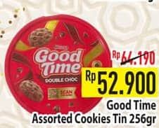 Promo Harga Good Time Chocochips Assorted Cookies Tin 277 gr - Hypermart