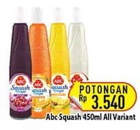 Promo Harga ABC Syrup Squash Delight All Variants 460 ml - Hypermart