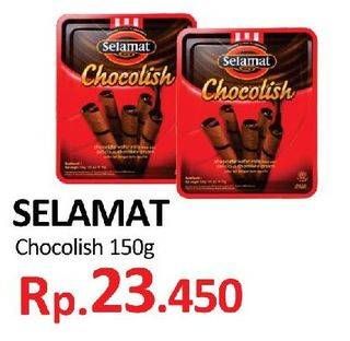 Promo Harga SELAMAT Chocolish Tin 150 gr - Yogya