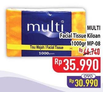 Promo Harga Multi Facial Tissue 1000 gr - Hypermart