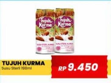 Promo Harga Tujuh Kurma Susu Steril Kurma 200 ml - Yogya