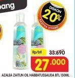 Promo Harga AZALEA Zaitun Oil Habbatussauda Oil 150 ml - Superindo