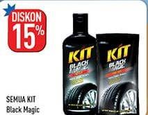 Promo Harga Kit Black Magic Tire Gel Botol/Pouch  - Hypermart