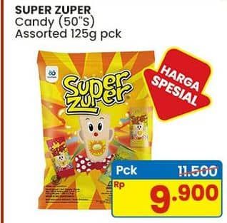Harga Super Zuper Permen 125 gr hari ini Senin, 20 Jul 2026 12.15 WIB