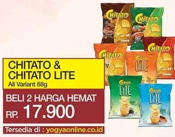 Promo Harga Chitato & Chitato Lite All Variant 68g  - Yogya
