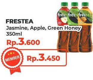 Promo Harga FRESTEA Minuman Teh Green Honey, Original, Apple 350 ml - Yogya