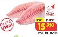 Promo Harga Ikan Nila Tilapia Fillet  - Superindo