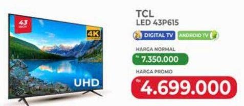 Promo Harga TCL LED TV 43  - Yogya