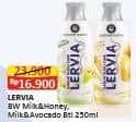 Promo Harga Lervia Sabun Cair Susu  Plus Avocado, Plus Honey 250 ml - Alfamart
