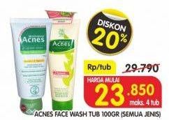 Promo Harga ACNES Facial Wash All Variants 100 gr - Superindo