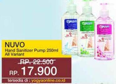 Promo Harga NUVO Hand Sanitizer All Variants 250 ml - Yogya