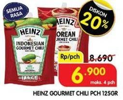 Promo Harga Heinz Gourmet Chili All Variants 125 gr - Superindo