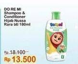 Promo Harga DOREMI Kids Shampoo & Conditioner Hijab Cheerful Assyifa 180 ml - Indomaret
