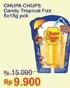 Promo Harga CHUPA CHUPS Candy Tropical Fizz 5 pcs - Indomaret
