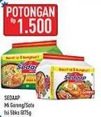 Promo Harga SEDAAP Mie Goreng/Soto  - Hypermart