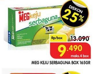 Promo Harga MEG Keju Serbaguna 165 gr - Superindo