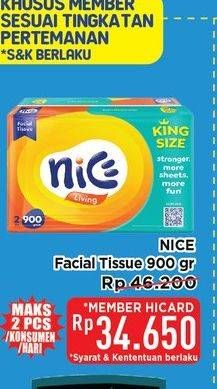 Promo Harga Nice Facial Tissue 900 gr - Hypermart