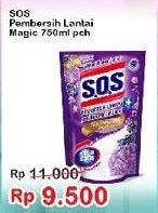 Promo Harga SOS Pembersih Lantai Magic Pine 750 ml - Indomaret