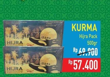 Promo Harga Hijra Kurma 500 gr - Hypermart