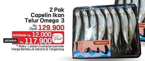 Promo Harga Ikan Capelin  - LotteMart