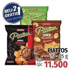 Promo Harga PIATTOS Snack Kentang All Variants 75 gr - LotteMart