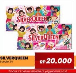 Promo Harga Silver Queen Special Valentine per 2 pcs 58 gr - Yogya