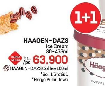 Promo Harga Haagen Dazs Ice Cream 100 ml - LotteMart