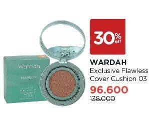 Promo Harga WARDAH Exclusive Flawless Cover Cushion 03 15 gr - Watsons