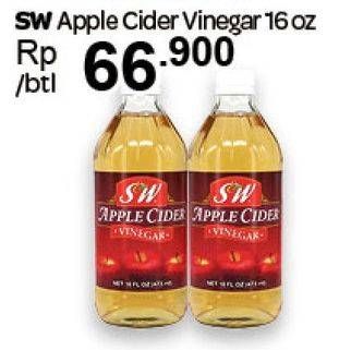 Promo Harga SW Apple Cider Vinegar 473 ml - Carrefour