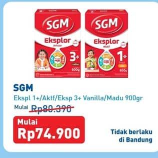 Promo Harga SGM Eksplor 1+/3+  - Hypermart