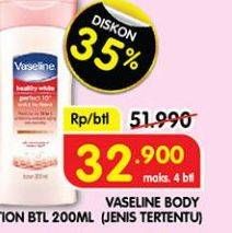 Promo Harga Vaseline Body Lotion 200 ml - Superindo