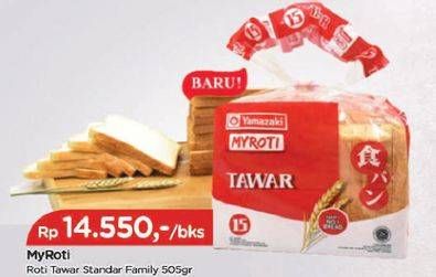 Promo Harga MY ROTI Roti Tawar Family 505 gr - TIP TOP