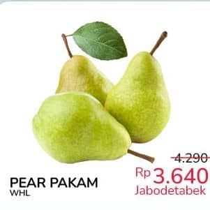 Promo Harga Pear Packham per 100 gr - Indomaret