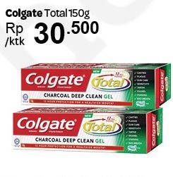 Promo Harga COLGATE Toothpaste Total 150 gr - Carrefour