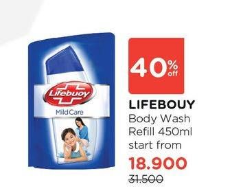 Promo Harga LIFEBUOY Body Wash 450 ml - Watsons
