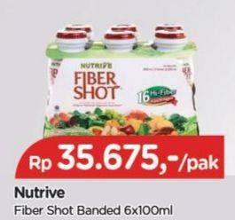 Promo Harga Nutrive Fiber Shot per 6 botol 100 ml - TIP TOP