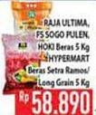 Promo Harga Raja Ultima / FS Sego Pulen/ Hoki / Hypermart Beras 5kg  - Hypermart
