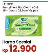 Harga Laurier Pantyliners Natural Clean/Slimguard Day