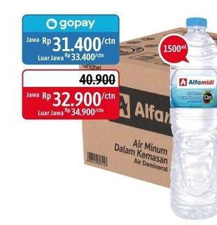 Promo Harga ALFAMIDI Air Mineral 1500 ml - Alfamidi