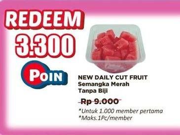 Promo Harga Cut Fruit Semangka Merah  - Alfamidi