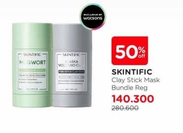 Promo Harga Skintific Clay Stick Mask Bundle   - Watsons