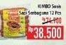 Promo Harga KIMBO Sosis Sapi Serbaguna 12 pcs - Hypermart