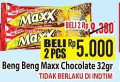 Promo Harga Beng-beng Wafer Chocolate Maxx 32 gr - Hypermart