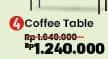 Promo Harga Courts Albatros Coffee Table  - COURTS