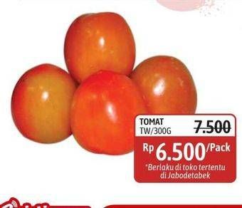Promo Harga Tomat TW 300 gr - Alfamidi