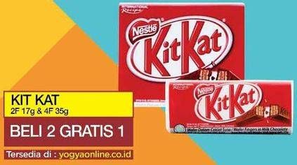Promo Harga KIT KAT Chocolate 2F/4F  - Yogya