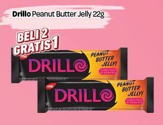 Promo Harga DRILLO Peanut Butter Jelly 22 gr - Carrefour