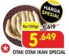 Promo Harga Otak Otak Ikan Special per 100 gr - Superindo