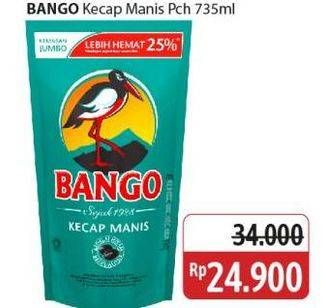 Promo Harga Bango Kecap Manis 735 ml - Alfamidi
