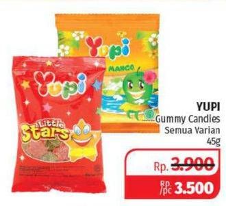 Promo Harga YUPI Candy Gummy Candies 45 gr - Lotte Grosir